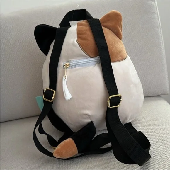 SQUISHMALLOW CAM THE CAT 12" BACKPACK PLUSH TOY NEW WITH TAG - Picture 6 of 11